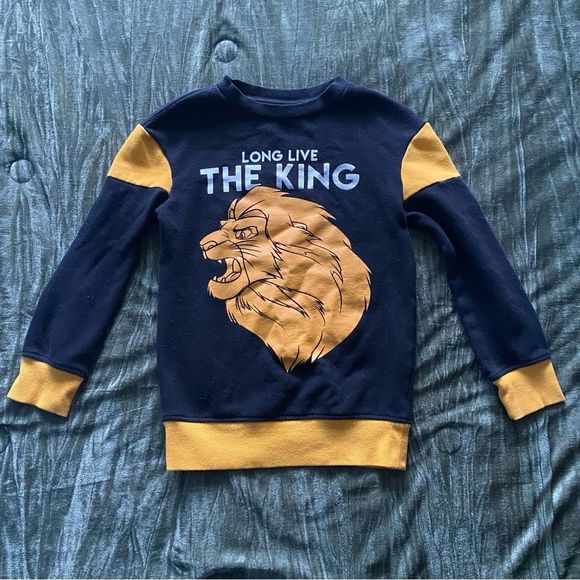 Child’s Lion King Sweatshirt Small - Picture 1 of 3
